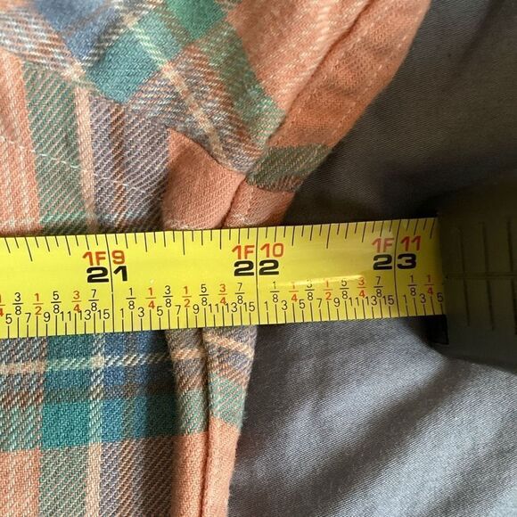 Mens Polo Ralph Lauren Western Pearl Snap Flannel medium - Picture 7 of 8